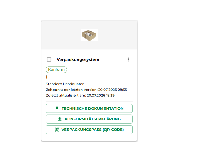 Verpackungssystem